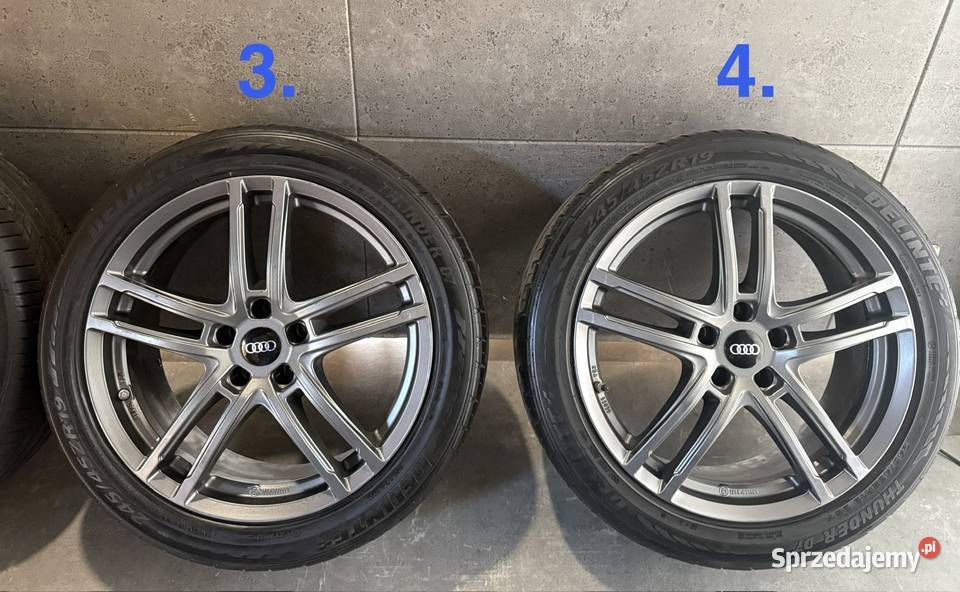 19 Audi A6 A7 A8 felgi koła komplet 5x112 ET30 wielkopolskie Lubasz sprzedam