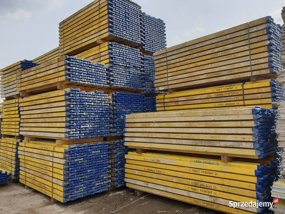 SZALUNKI Blaty Sklejka DOKA Dźwigar Legar Belki