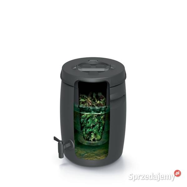 Zbiornik na nawóz ogrodowy Combioliq 25L czarny Niechobrz