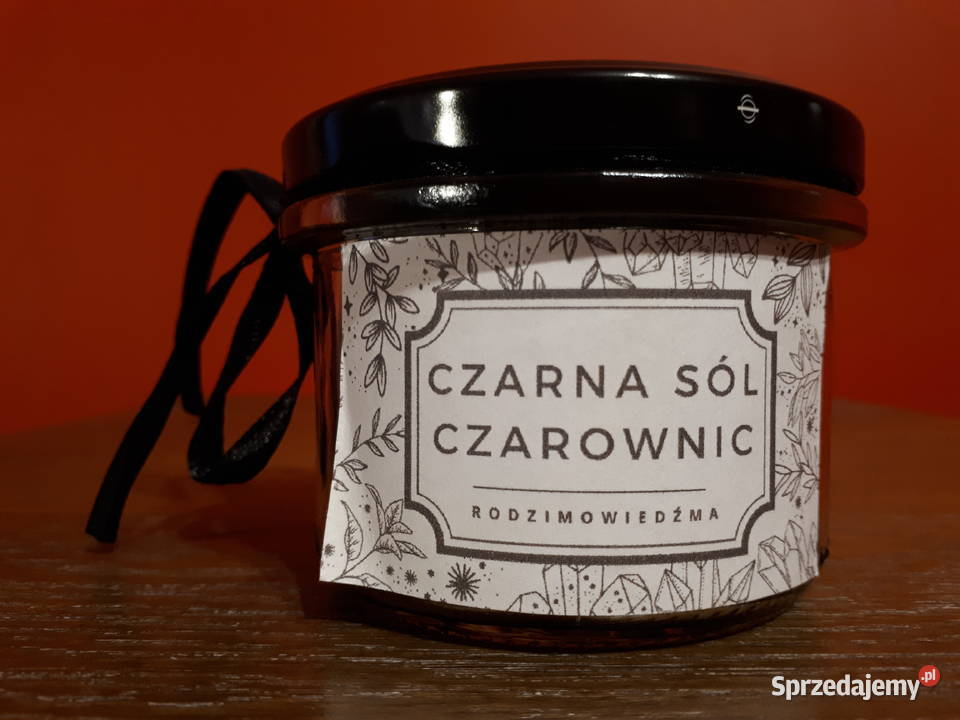 Sól czarownic czarna sól rytualna Wyposażenie wnętrz Rybnik