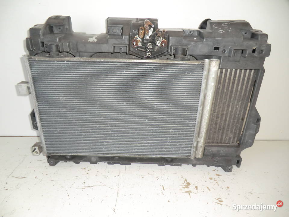 Zestaw CHŁODNICA wentylator intercooler PEUGEOT