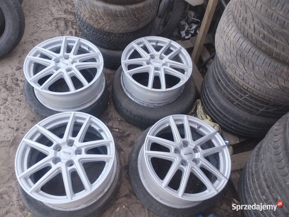 Alufelgi 17 Platin 5x1143 Średnica 17" Niszczewy sprzedam