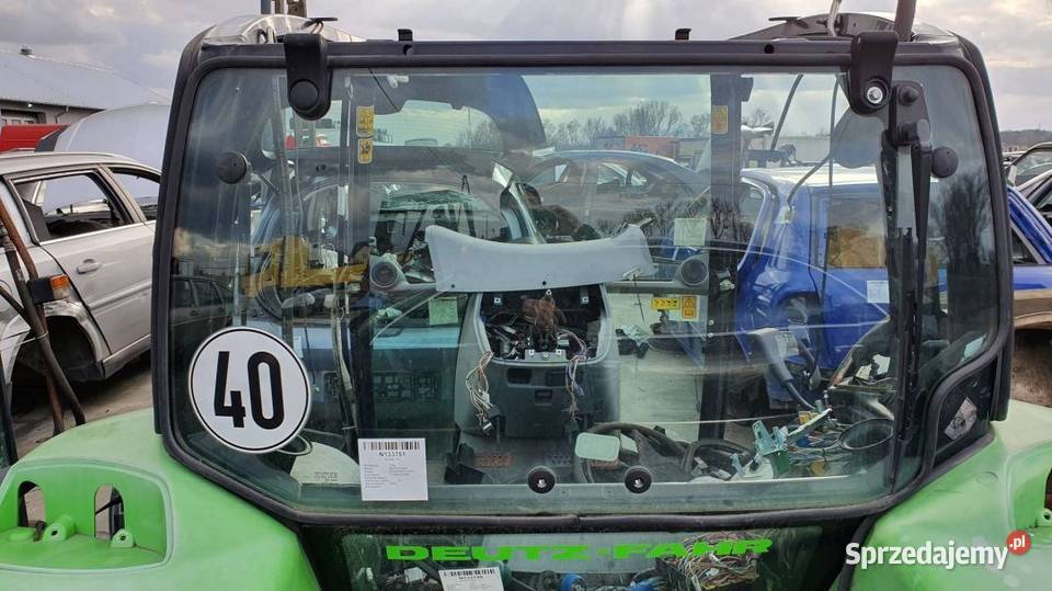 SZYBA TYŁ TYLNA DEUTZFAHR AGROTRON K 610 K610 osobowe Lipno