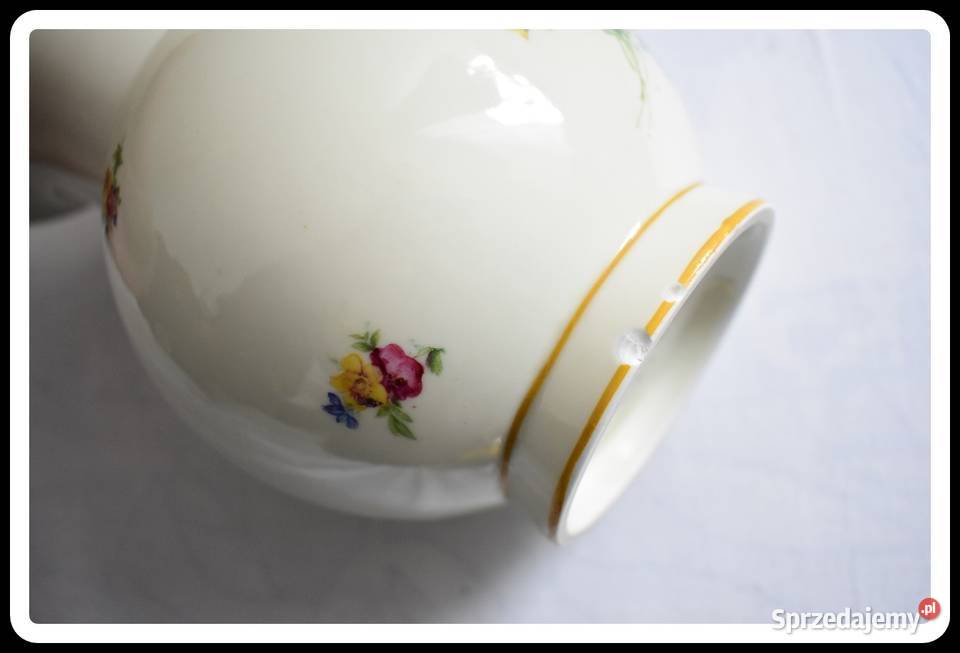 Porcelanowy wazon ILMENAU Graf von Henneberg mazowieckie Płock