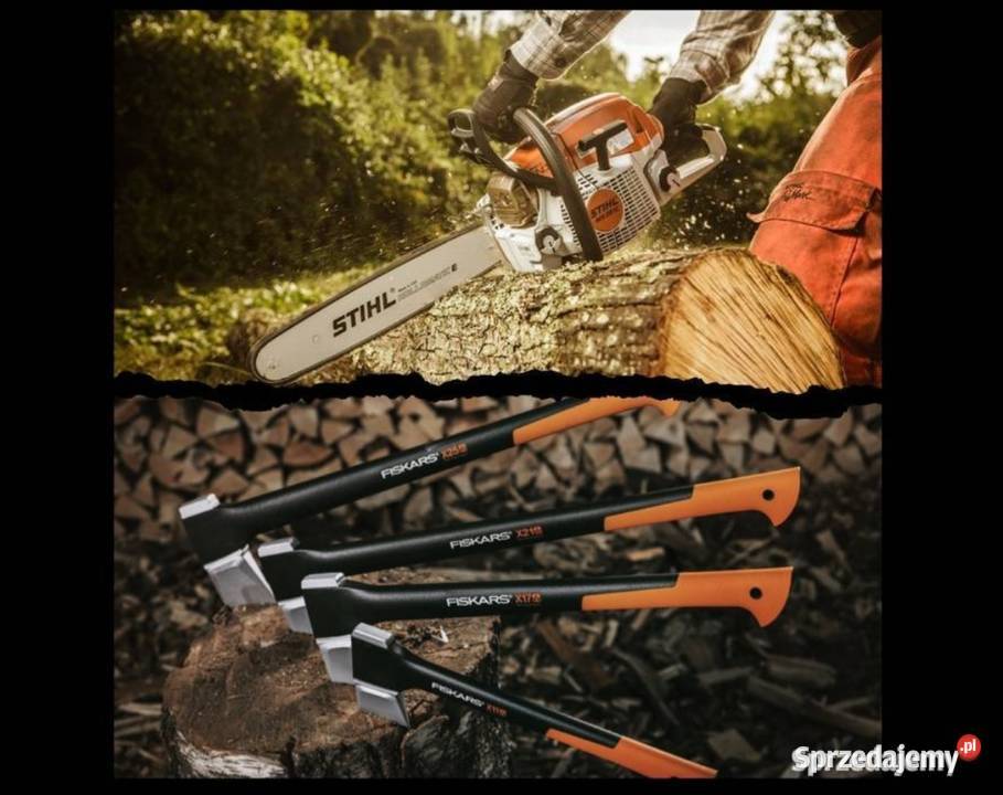 Usługi cięcia rąbania i układania drewna Mińsk Mazowiecki prace ogrodowe