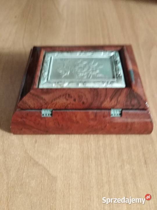 Szkatułka pudełko drewniane Ottaviani Vintage Miejsce Piastowe sprzedam