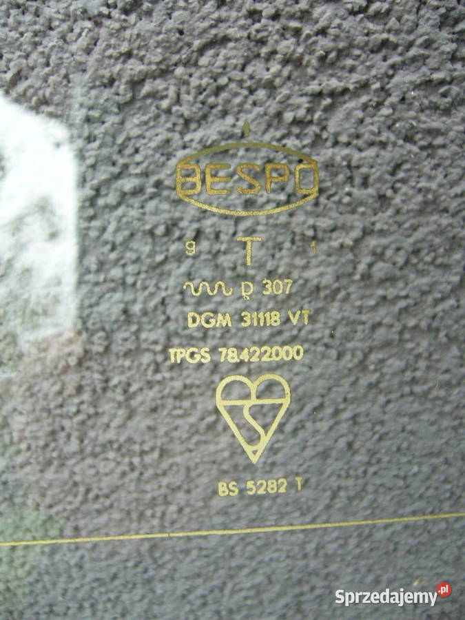 Szyba tylna do Fiata 126 P Szyba tylna do Mława