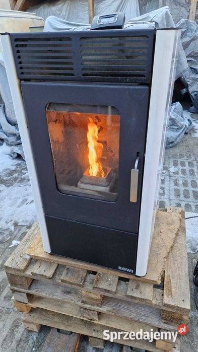 Kominek Piec na pelet pellet 6 kW ROWI peletowy Zielona Góra sprzedam