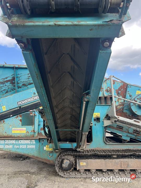 Przesiewacz Powerscreen Warrior 800 pełny VAT