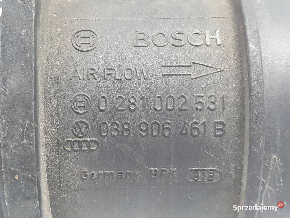 Seat Leon I 19 TDI PRZEPŁYWOMIERZ POWIETRZA Janów