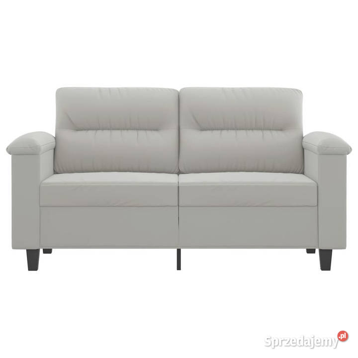 Sofa 2osobowa jasnoszara 120 tapicerowana mazowieckie Warszawa sprzedam