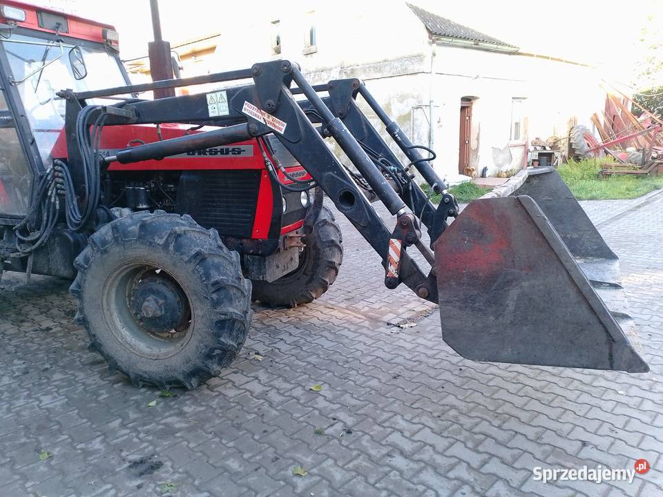 Ładowacz czołowy Tur 8 ursus 1614 i podobne kujawsko-pomorskie Wąbrzeźno