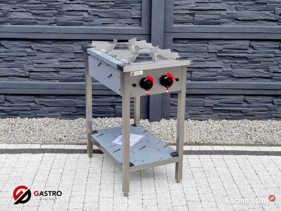 Kuchnia gazowa 2 palnikowa z półką Okazja 14 kW Ostrów Wielkopolski