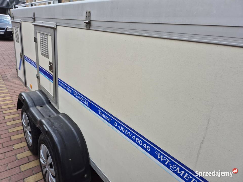 Przyczepka do transportu psów WTMetall