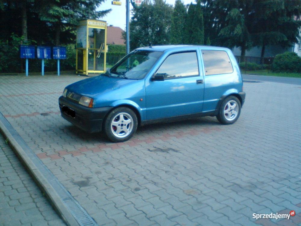 FIAT CC NIEBIESKI METALIC Motoryzacja Wieliczka
