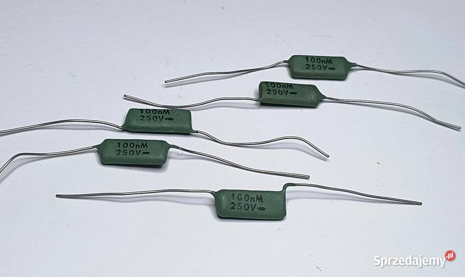 Kondensator 100nF 250V MKSE01801 Unitra MIFLEX Gdańsk