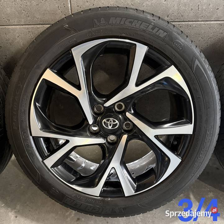18 Toyota CHR felgi koła komplet OEM oryginał Lubasz