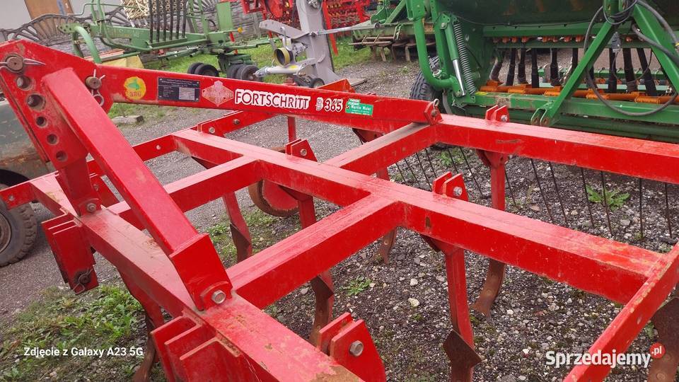 GRUBER Fortschritt B365 agregat ścierniskowy 25m śląskie Przymiłowice