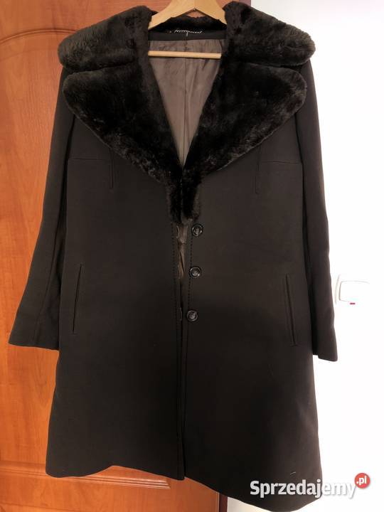 Płaszcz zimowy damski zamszowy TISSU France zachodniopomorskie Kołobrzeg