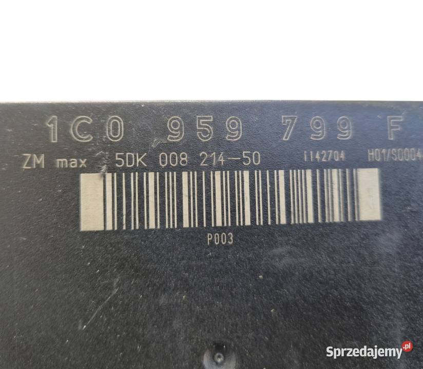 MODUŁ KOMFORTU LEON I GOLF IV BORA OCTAVIA A3 8L Komputery świętokrzyskie Działoszyce