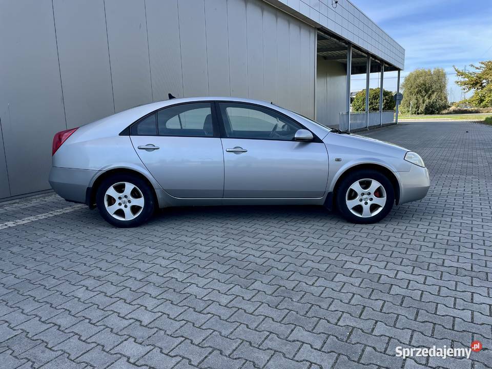 ŚlicznyZadbanyNissanPrimeraP122003r20Benz199Przeb garażowany Zduńska Wola sprzedam