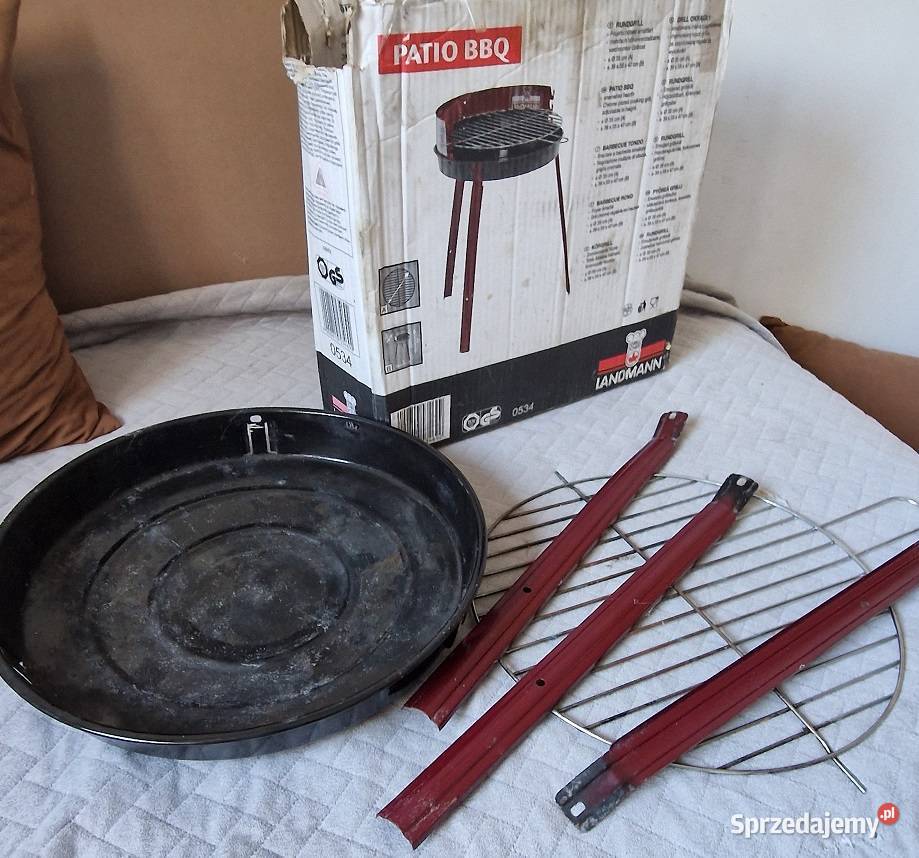 grill ogrodowy okrągły mały bbq 35 Kraków