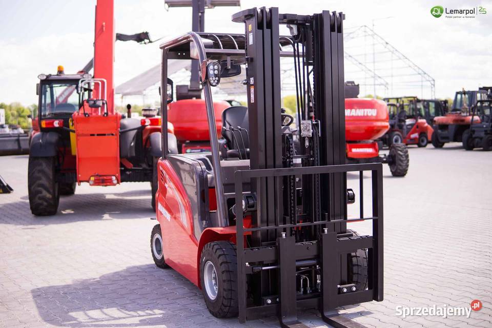 Elektryczny wózek widłowy Manitou ME 430 80V Zator