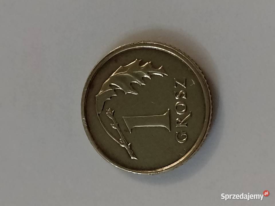 Moneta 1 gr z 1990 piekna śląskie