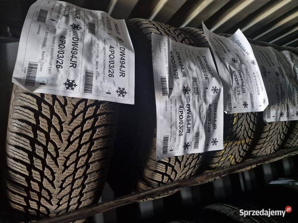 Felgi stalowe 5x112 z oponami 19565r15 nowe dolnośląskie Wrocław