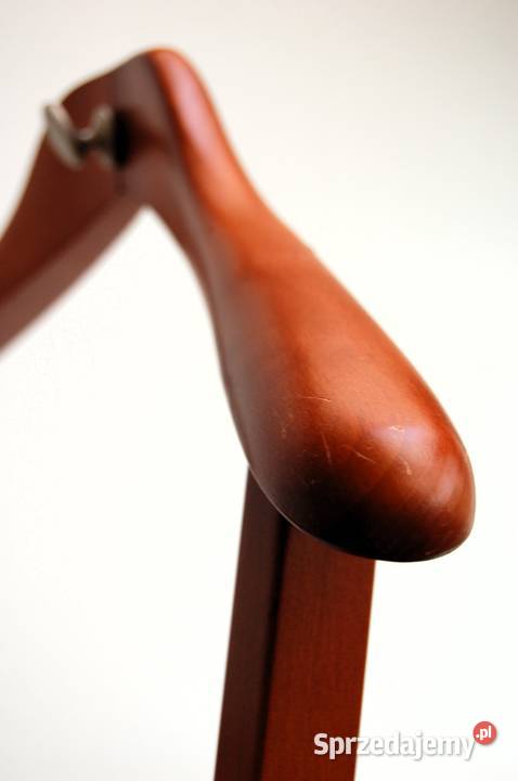 Stojak wieszak na garnitur drewniany drewno 103cm Wieszaki Lublin