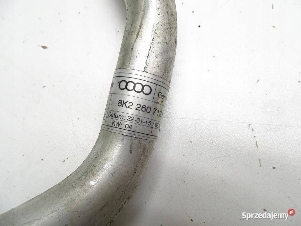 PRZEWÓD RURA WĄŻ KLIMATYZACJI AUDI A4 B8 A5 8T Przewody klimatyzacji