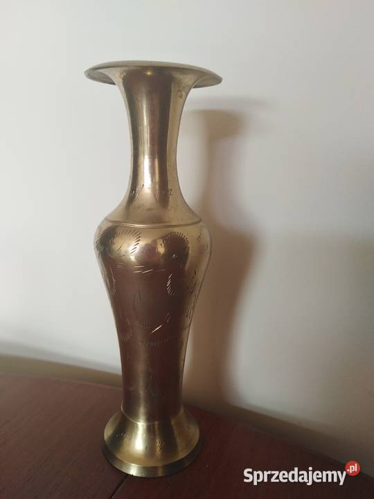 Wazonik Mosiądz 1990 Rozmiar 196 Wałbrzych