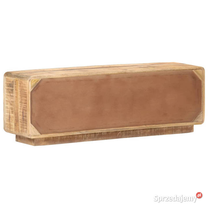 Szafka pod TV 120x30x40 surowe drewno mango Warszawa
