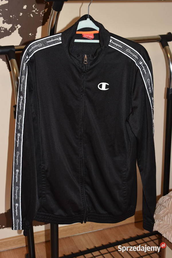 Elastyczna Czarna Bluza Sportowa Champion zachodniopomorskie Stargard