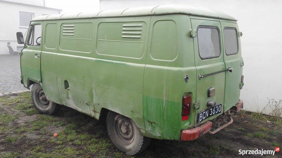 UAZ 452 4x4 24D andoria 4c90 sprawny jezdzący Barcin