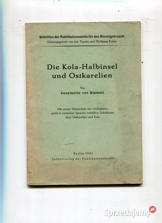 Die Kola Halbinsel und Ostkarelien Constantin Szczecin