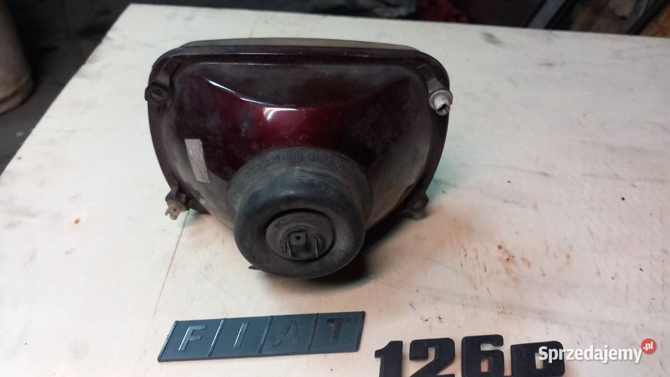 lampa przód reflektor przedni maluch fiat 126p Oświęcim