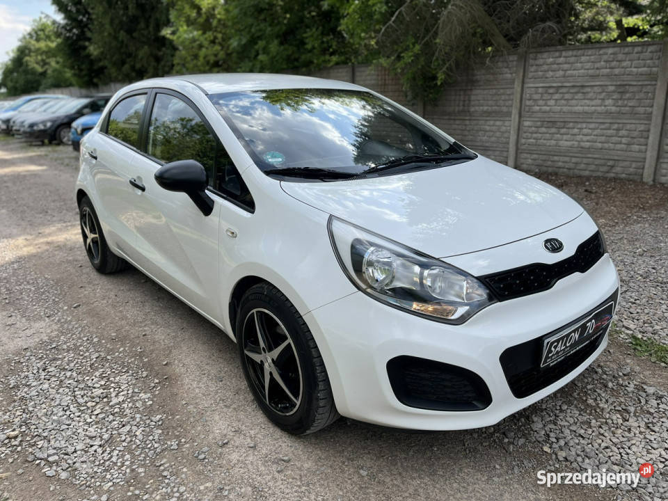 Kia Rio 12 1WŁ Klima Alu el szyby Isofix Bez 86KM śląskie Częstochowa