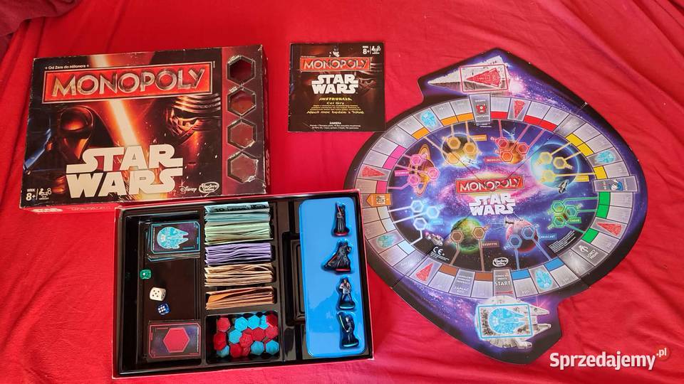 Star Wars Monopoly Gra planszowa planszówka Gdańsk