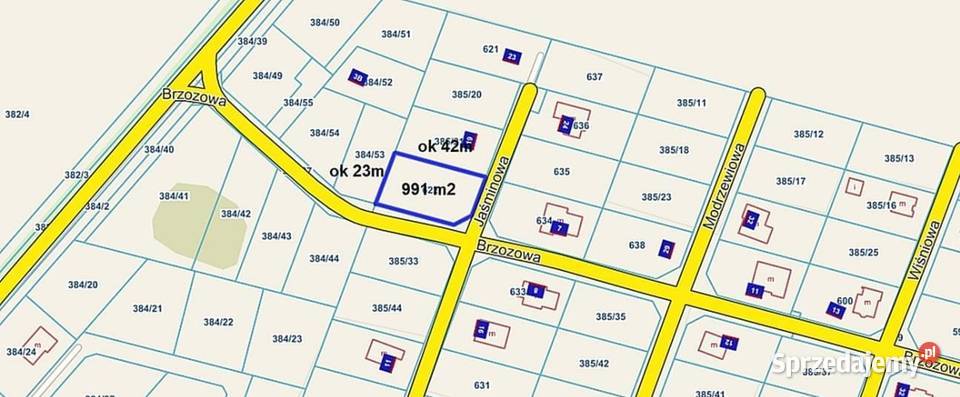 Władysławowo dzialka budowlano uslugowa 999m2 999m2