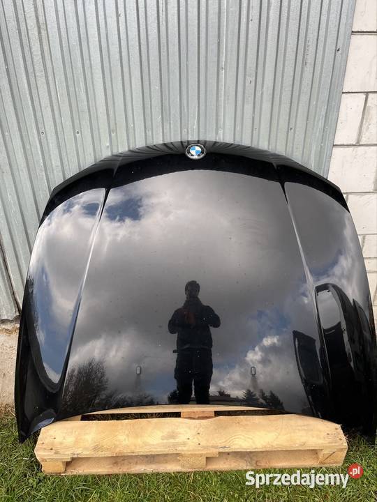 Bmw e87 maska pokrywa silnika schwarz 2