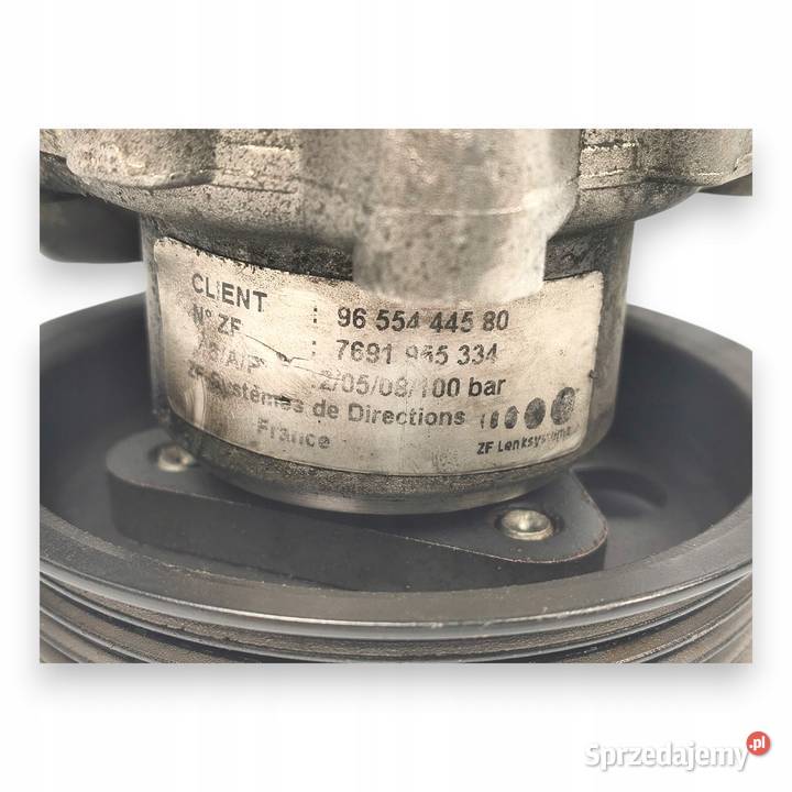 POMPA WSPOMAGANIA PEUGEOT CITROEN 9655444580 ZF Chełm