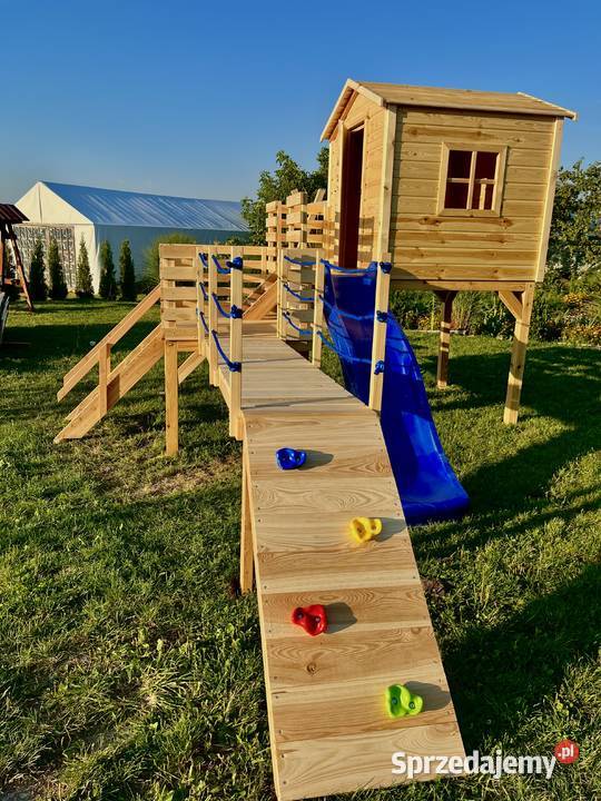 Domek dzieci plac zabaw Dwupoziomowy DODATKI W Lublin sprzedam