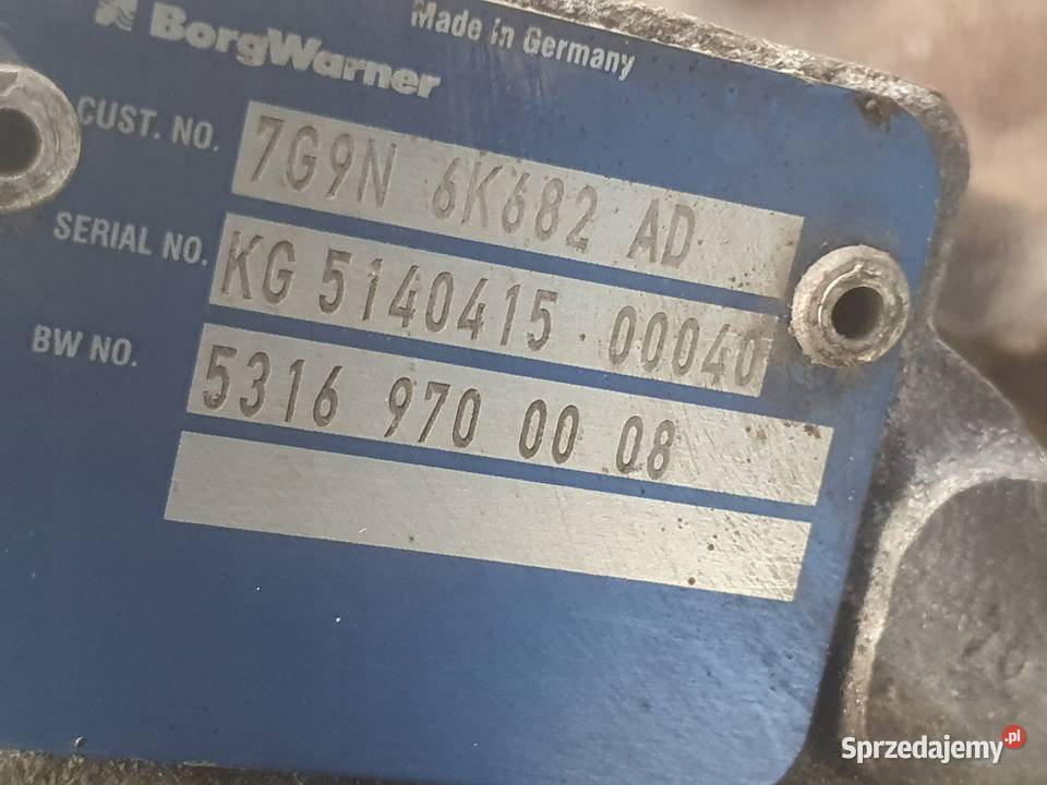 TURBOSPRĘŻARKA Volvo S80 II V70 III 30 T6 turbo Turbosprężarki lubelskie Chełm