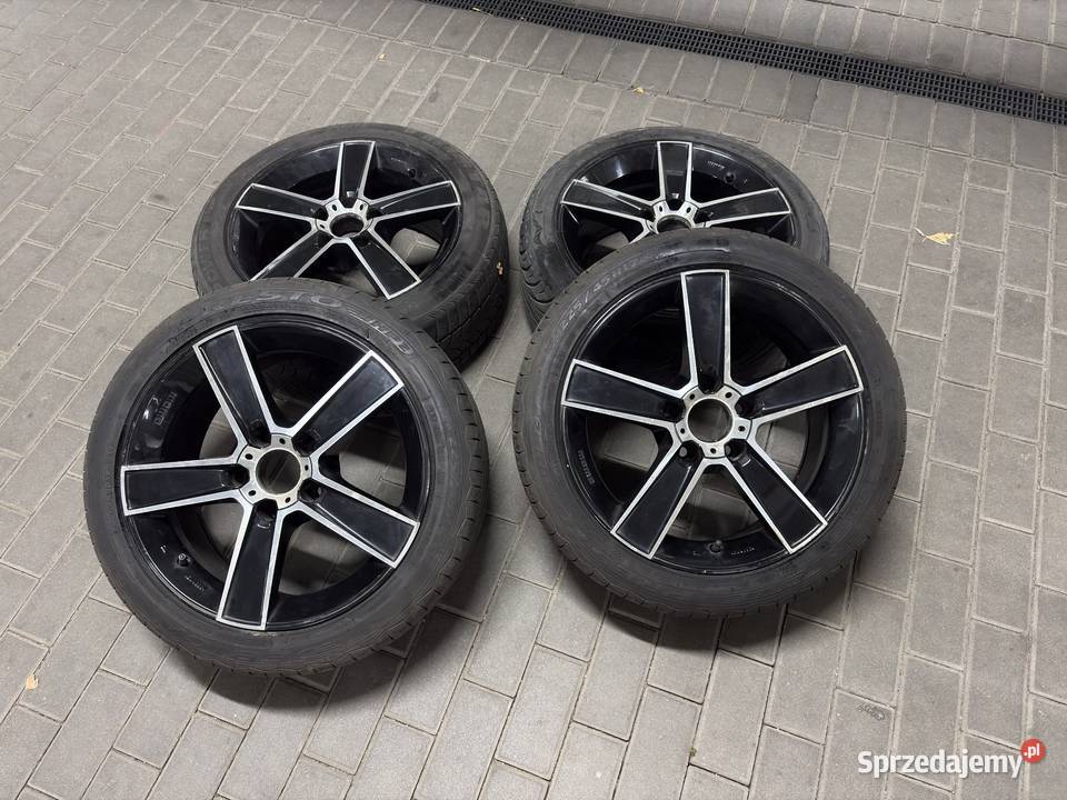 SPRZEDAM FELGI ALUMINIOWE 17 OPONY 22545 R17 Włocławek
