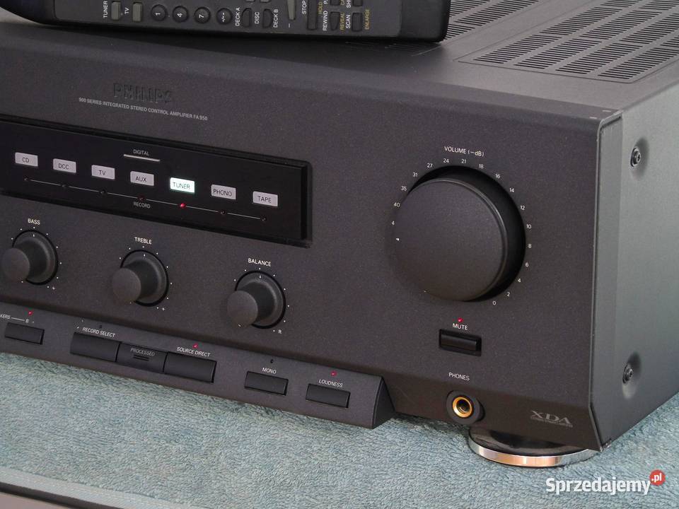 Wzmacniacz Philips FA950 pilot mocny i sprawny Jasło sprzedam