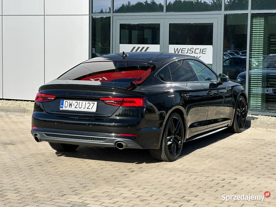 Audi A5 Sportback Salon SLine Navi Full LED kurtyny powietrzne Kąty Opolskie sprzedam