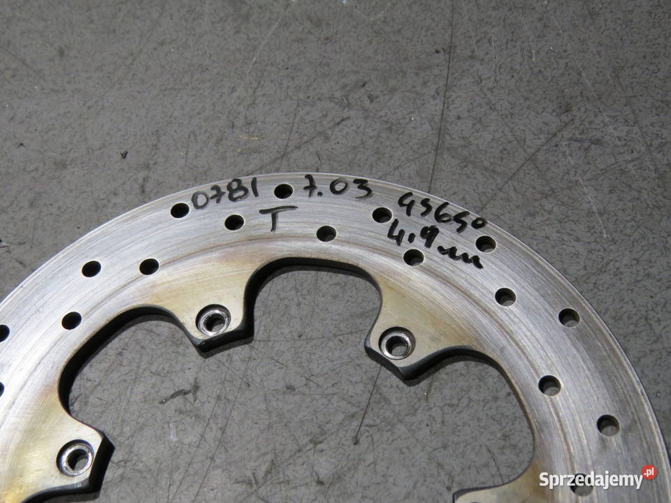 BMW GS650 GS 650 01 rotax tarcza hamulca tył Tarcze hamulcowe mazowieckie Warszawa