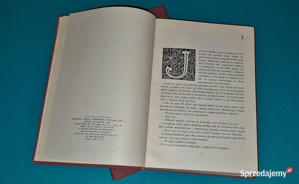 Krzyżacy Tom I iI Wyd 1970r Starocia Warszawa