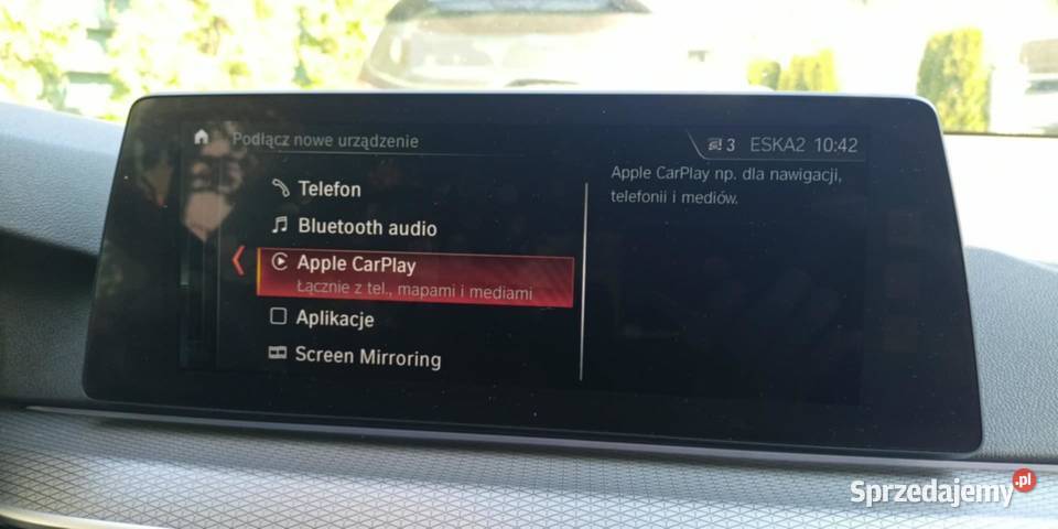 BMW aktywacja Apple CarPlay NBT EVO ID5 ID6 Mapa Aleksandrów Łódzki sprzedam